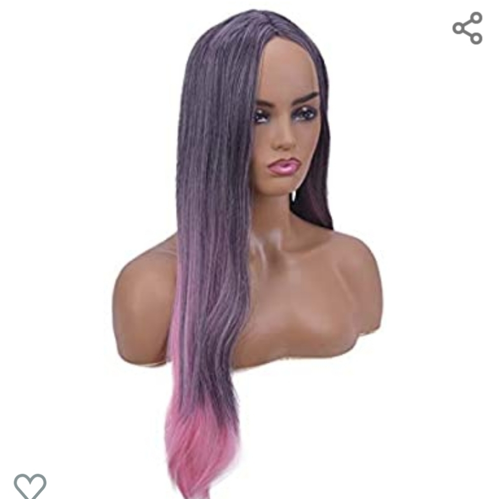 Pink & Purple wig - Picture 4 of 5